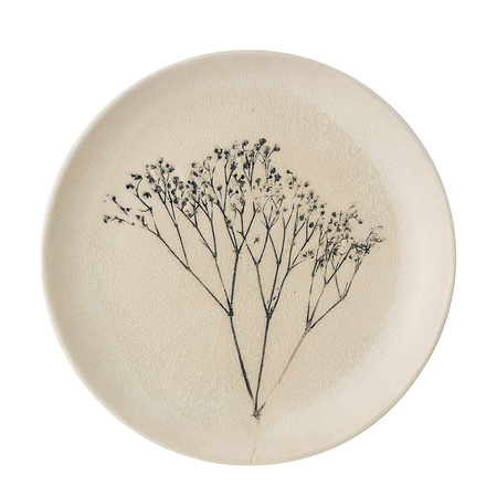 Bea Plate, Nature, Stoneware