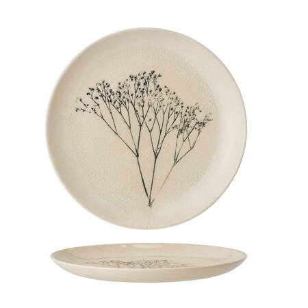 Bea Plate, Nature, Stoneware