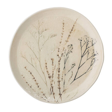 Bea Plate, Nature, Stoneware