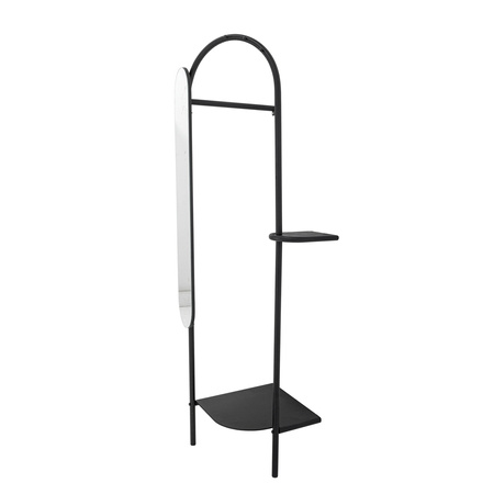 Belen Clothes Rack, Black, Metal