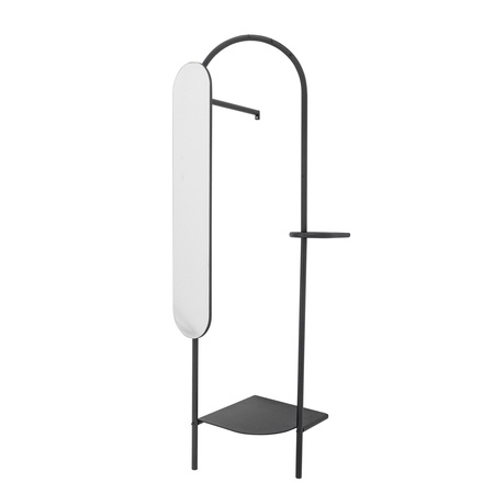 Belen Clothes Rack, Black, Metal