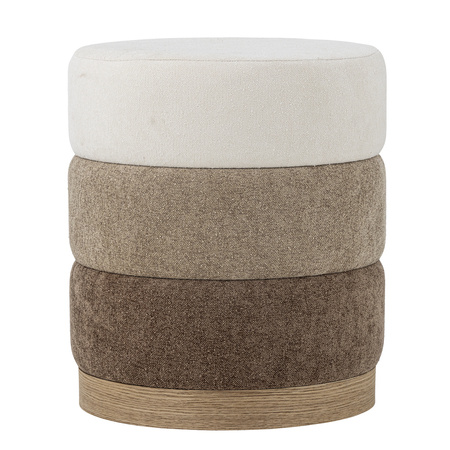 Bilbao Pouf, Brown, Polyester