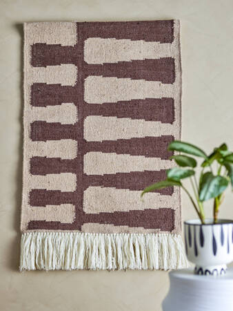 Bilston Wall Decor, Brown, Wool