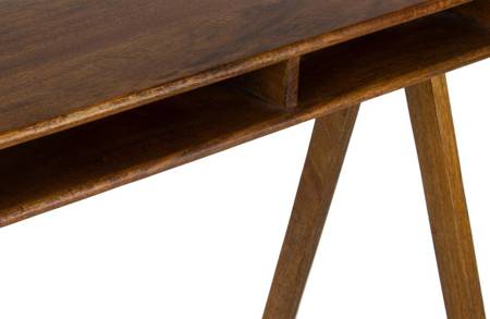 COMPARTMENT desk wooden brown