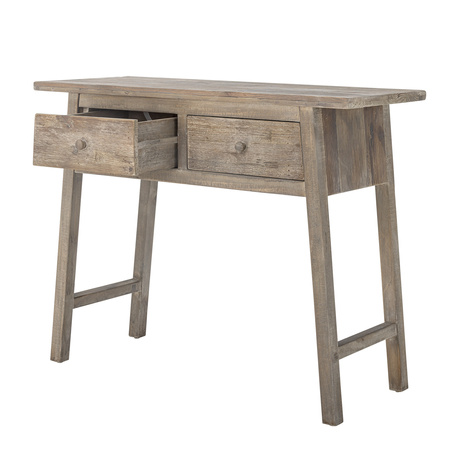 Camden Console Table, Nature, Reclaimed Pine Wood