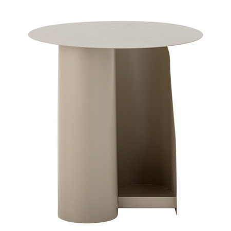 Canja Side Table, Nature, Metal