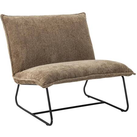 Cape Lounge Chair, Brown, Recycled Polyester