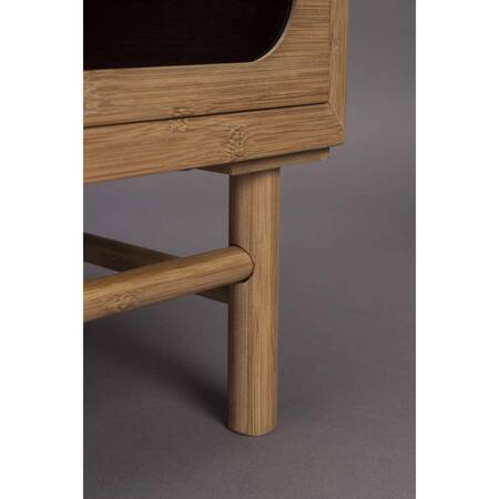 Caroun beige bedside table/cabinet