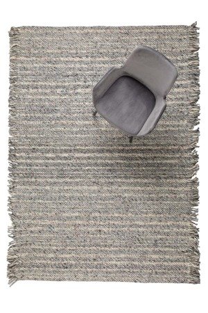 Carpet FRILLS 170X240 gray/blue ZUIVER