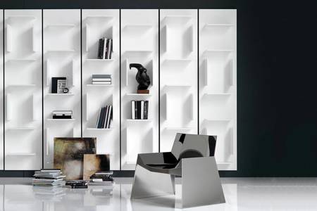 Cattalan Italia Fifty white wall shelf