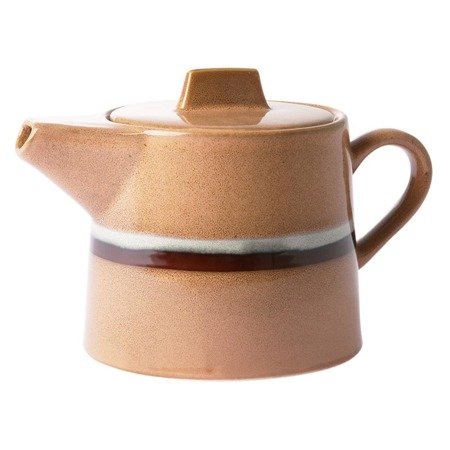 Ceramic tea pot HK LIVING 70'S STREAM