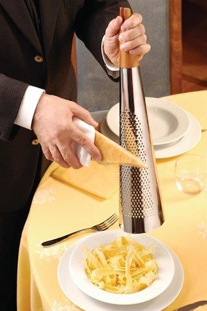 Cheese and nutmeg grater ALESSI Todo silver