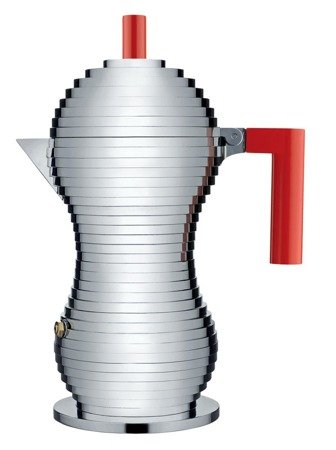 Coffee maker ALESSI Pulcina large 300ml silver