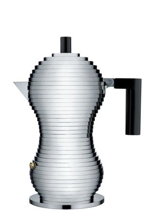 Coffee maker ALESSI Pulcina medium silver