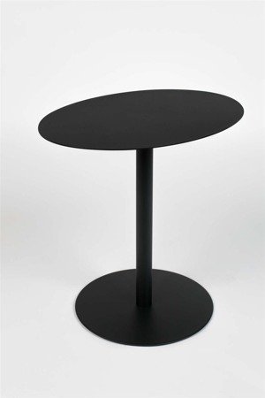 Coffee table oval SNOW black ZUIVER