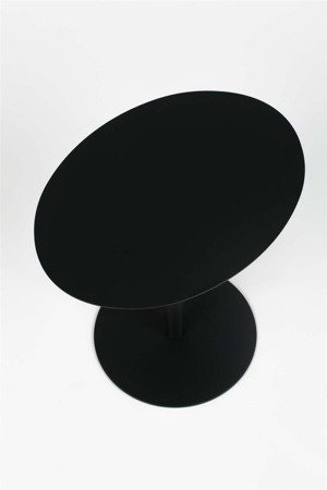 Coffee table oval SNOW black ZUIVER