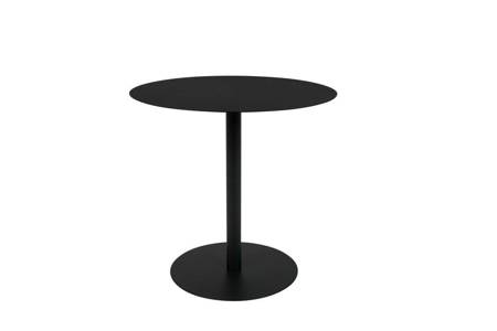 Coffee table oval SNOW black ZUIVER