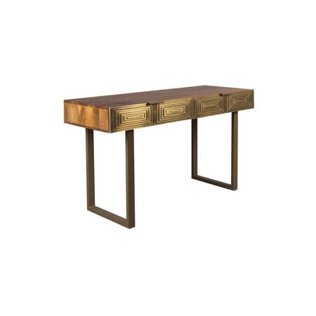 Console table VOLAN DUTCHBONE brown