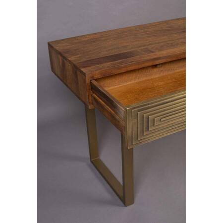 Console table VOLAN DUTCHBONE brown