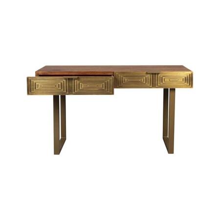 Console table VOLAN DUTCHBONE brown