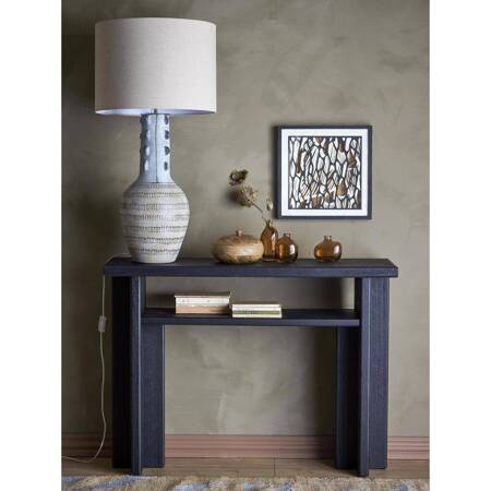 Cupa Console Table, Black, Firwood