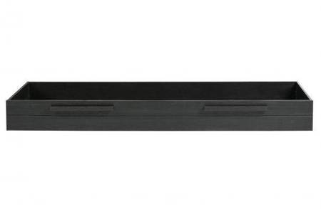 DENNIS bed drawer brushed black [fsc]