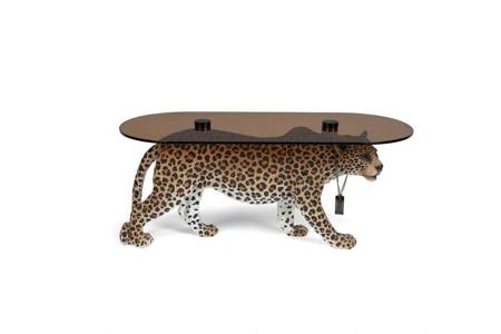 DOPE AS HELL Leopard Coffee Table