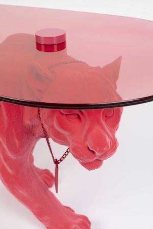 DOPE AS HELL coffee table pink