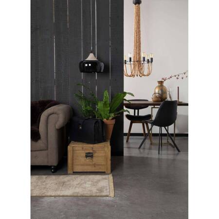 DUTCHBONE FRANKY Chair in Black Leather