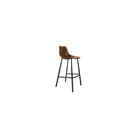 DUTCHBONE FRANKY brown bar stool