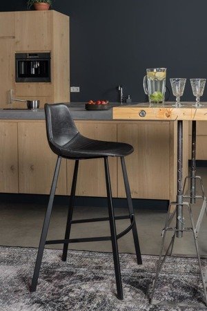 DUTCHBONE FRANKY brown bar stool