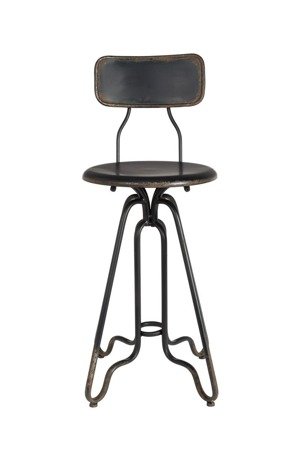 DUTCHBONE OVID Bar Stool Black