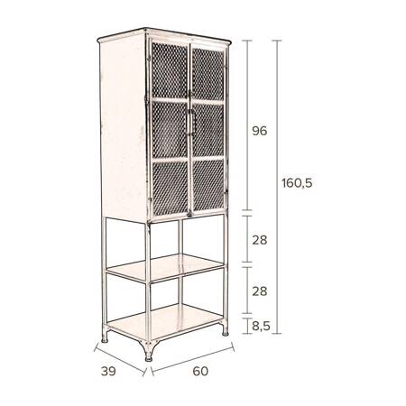 Denver tall cabinet DUTCHBONE