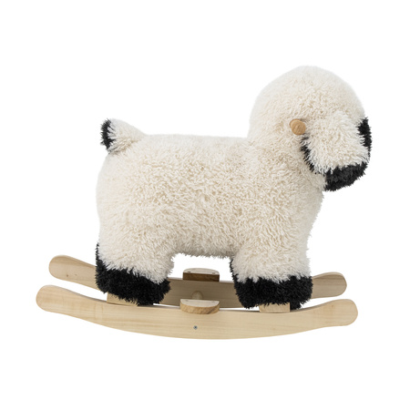 Dolly Rocking Toy, Sheep, White, Polyester