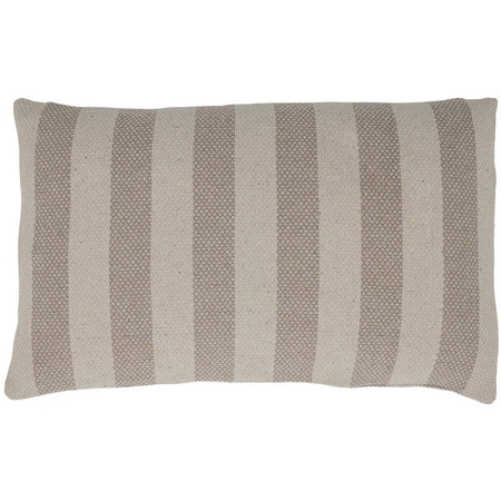 Eden Cushion, Brown, Recycled Cotton