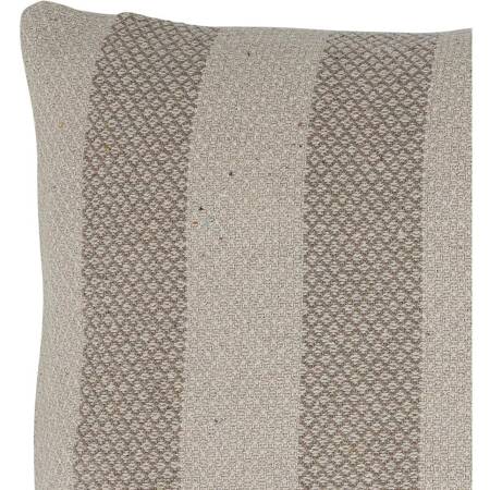 Eden Cushion, Brown, Recycled Cotton