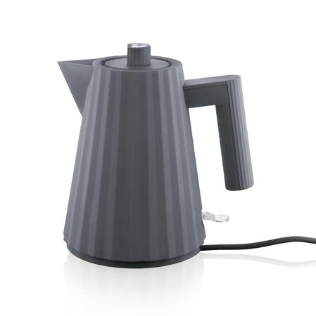 Electric kettle ALESSI Plissé 1L gray