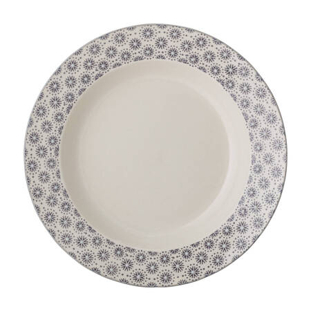 Elsa Plate Deep, Grey, Stoneware