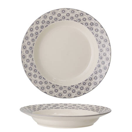 Elsa Plate Deep, Grey, Stoneware