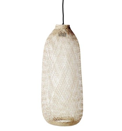 Evert Pendant Lamp, Nature, Bamboo