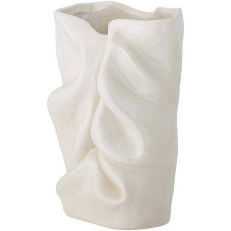 Fabrice Vase, White, Stoneware