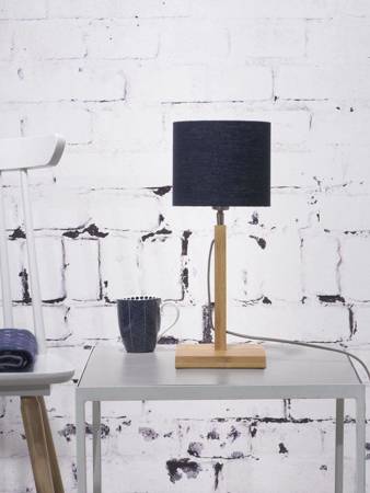 Fuji table lamp, black shade