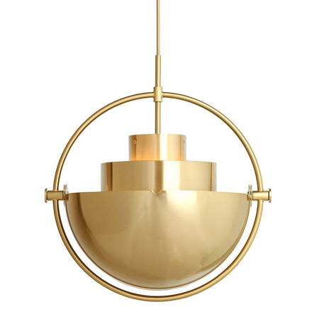 GUBI Multi-Lite L gold pendant lamp