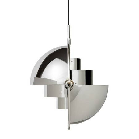 GUBI Multi-Lite L silver pendant lamp