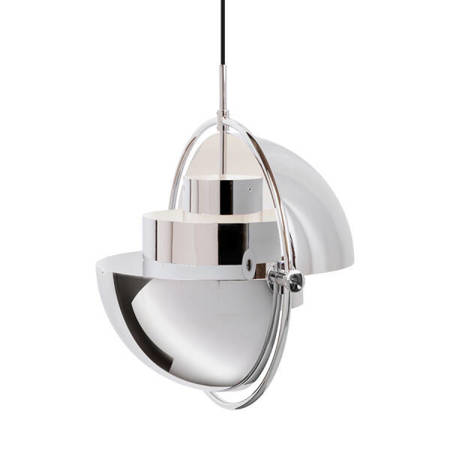 GUBI Multi-Lite L silver pendant lamp