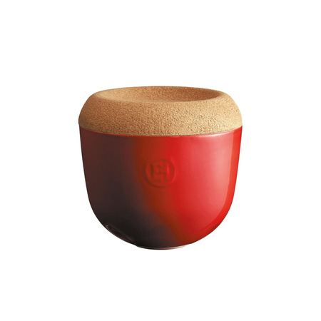 Garlic Container - Red