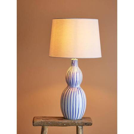 Gavisa Table lamp, Blue, Stoneware