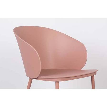 Gigi pink dining chair