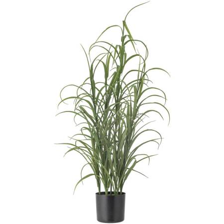 Grass Plant, Green, Artificial Flowers