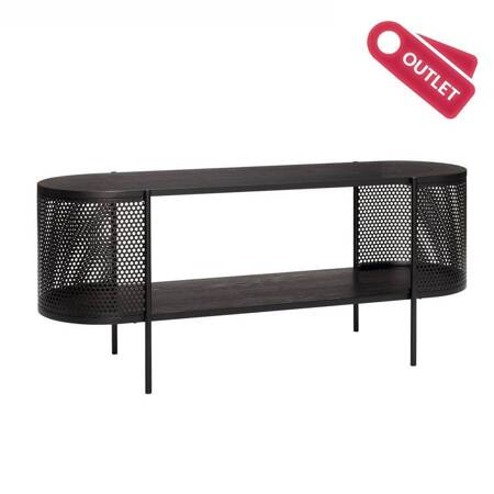 HÜBSCH METAL black exhibition shelf (outlet)